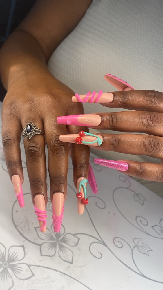 Nail Art at NailHeaded in Mendenhall, MS