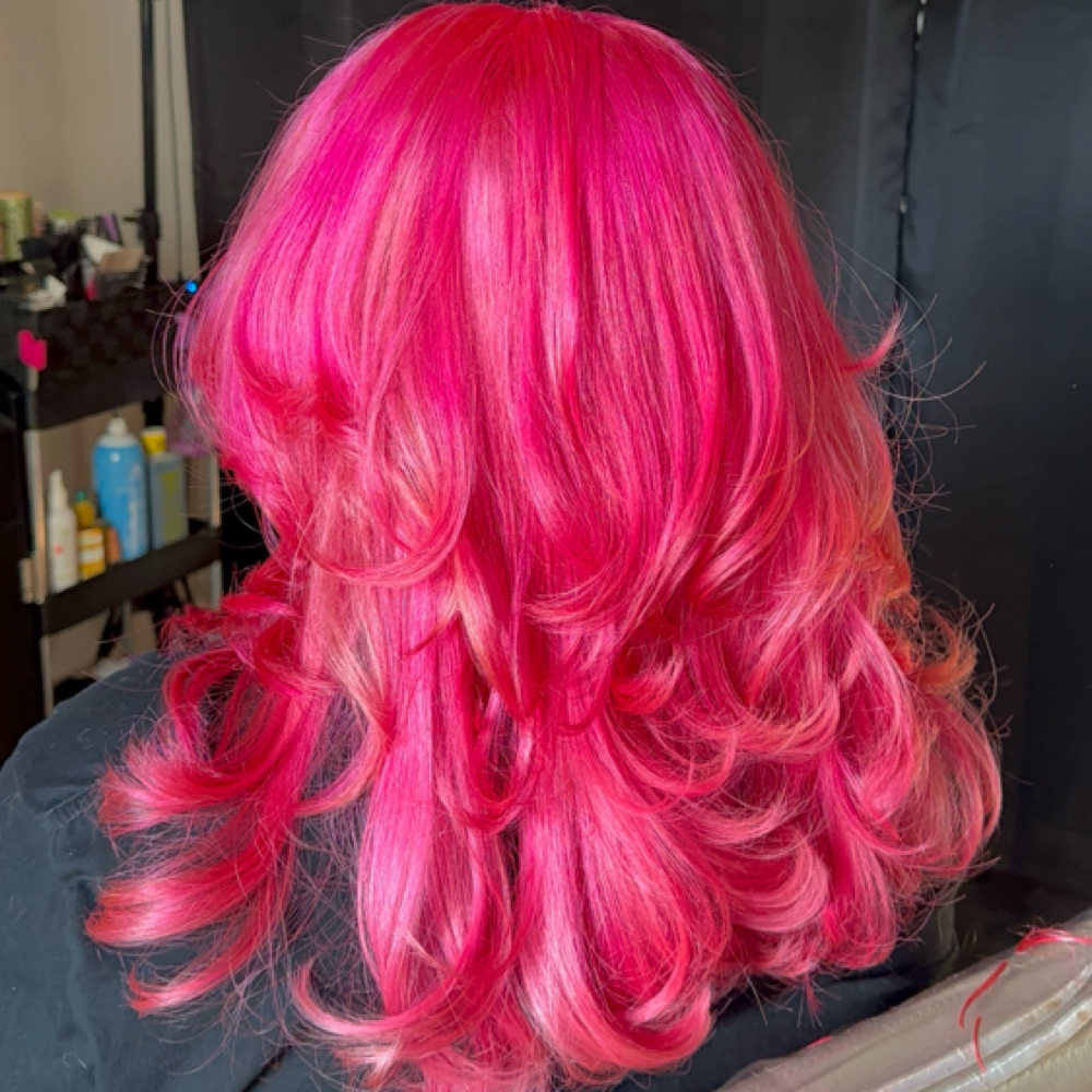 Root Touch-Up – Returning Clients at styledbynadia in Riverside, CA