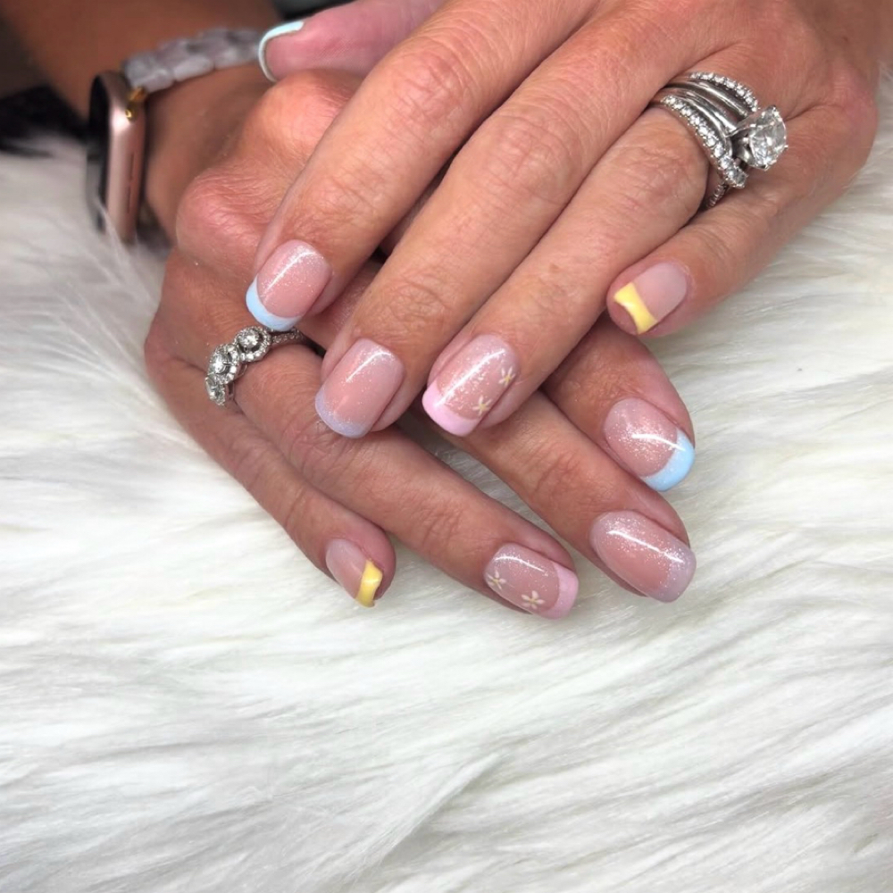 Gel Pedicure at Mane Beauty Bar in Englewood, FL