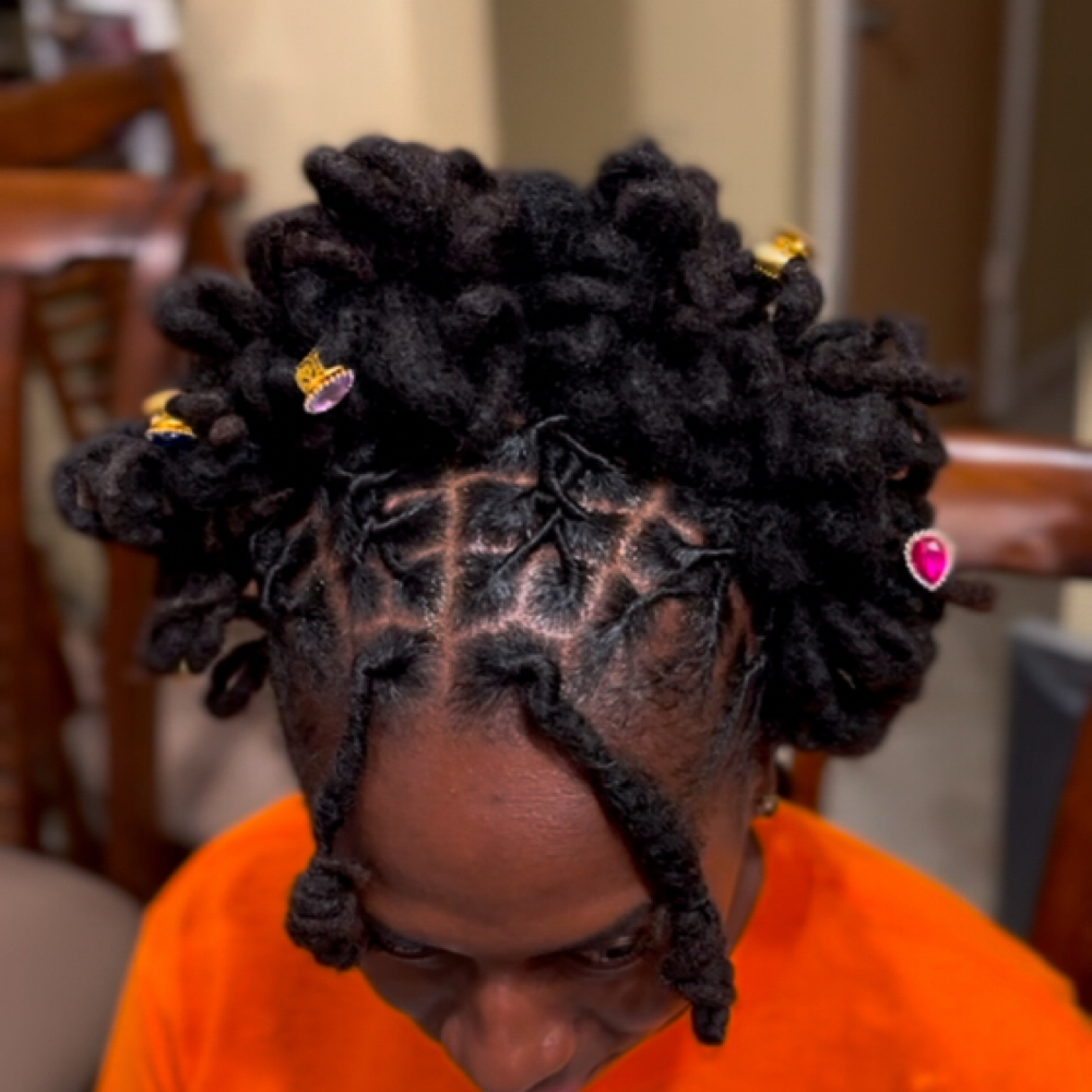 Barrel Twist with Rose Petal Crown at The Island Girl Collection LLC in hinesville, GA