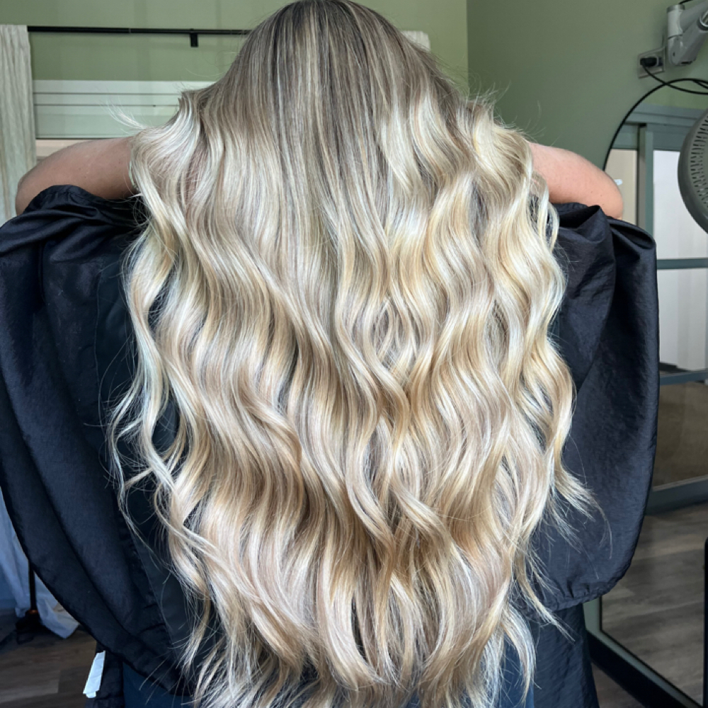 Full Blonding Transformation at Colored By Halle in Charlotte, NC