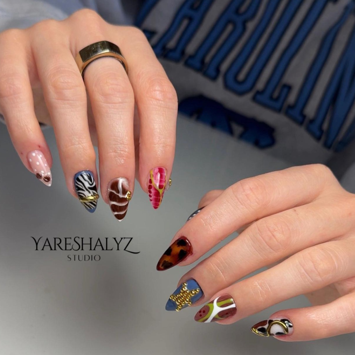 Acrylic Medium Length at Yareshalyz Nail Studio in Raeford, NC