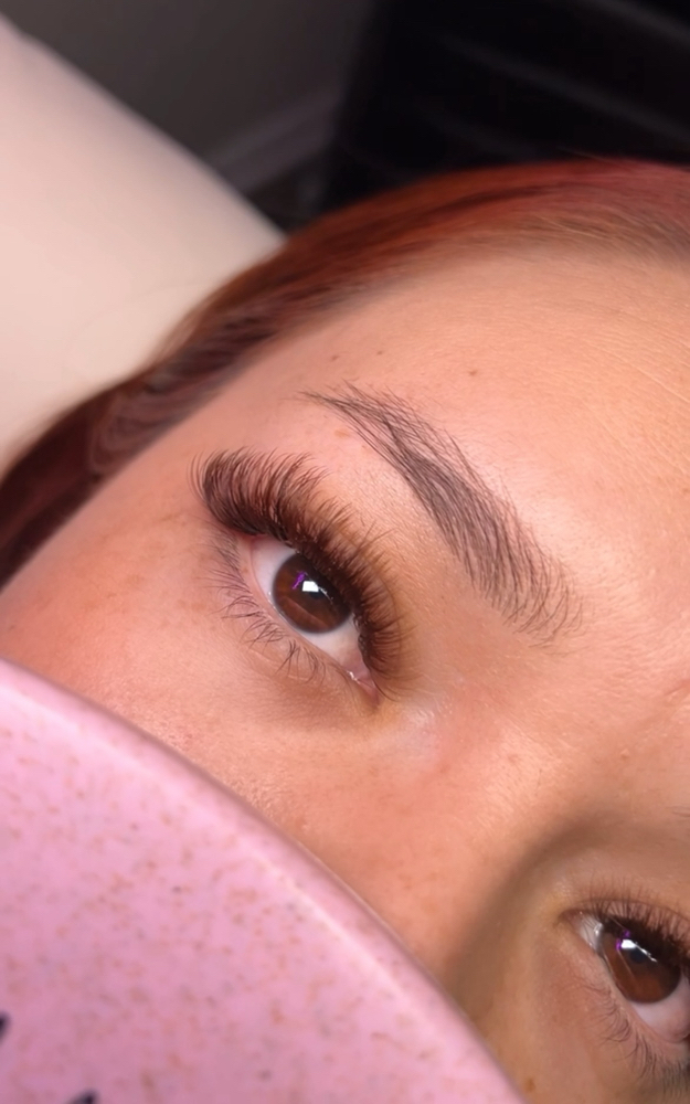 All Brown Lash Set🧸