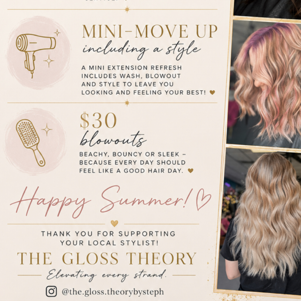 Summer Specials!! at The Gloss Theory in Harker heights, TX