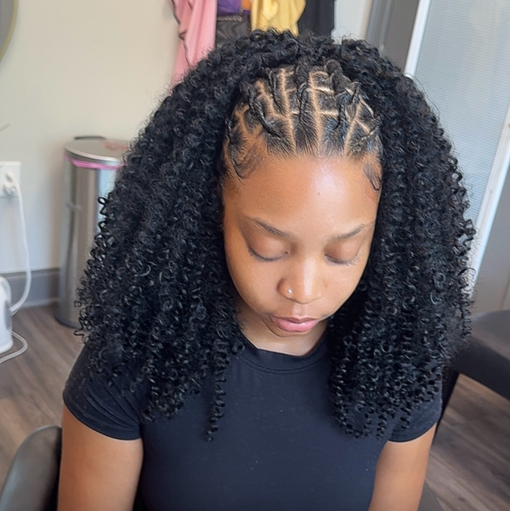 Fulani Over Locs at LocsNLooks in Lawrenceville, GA