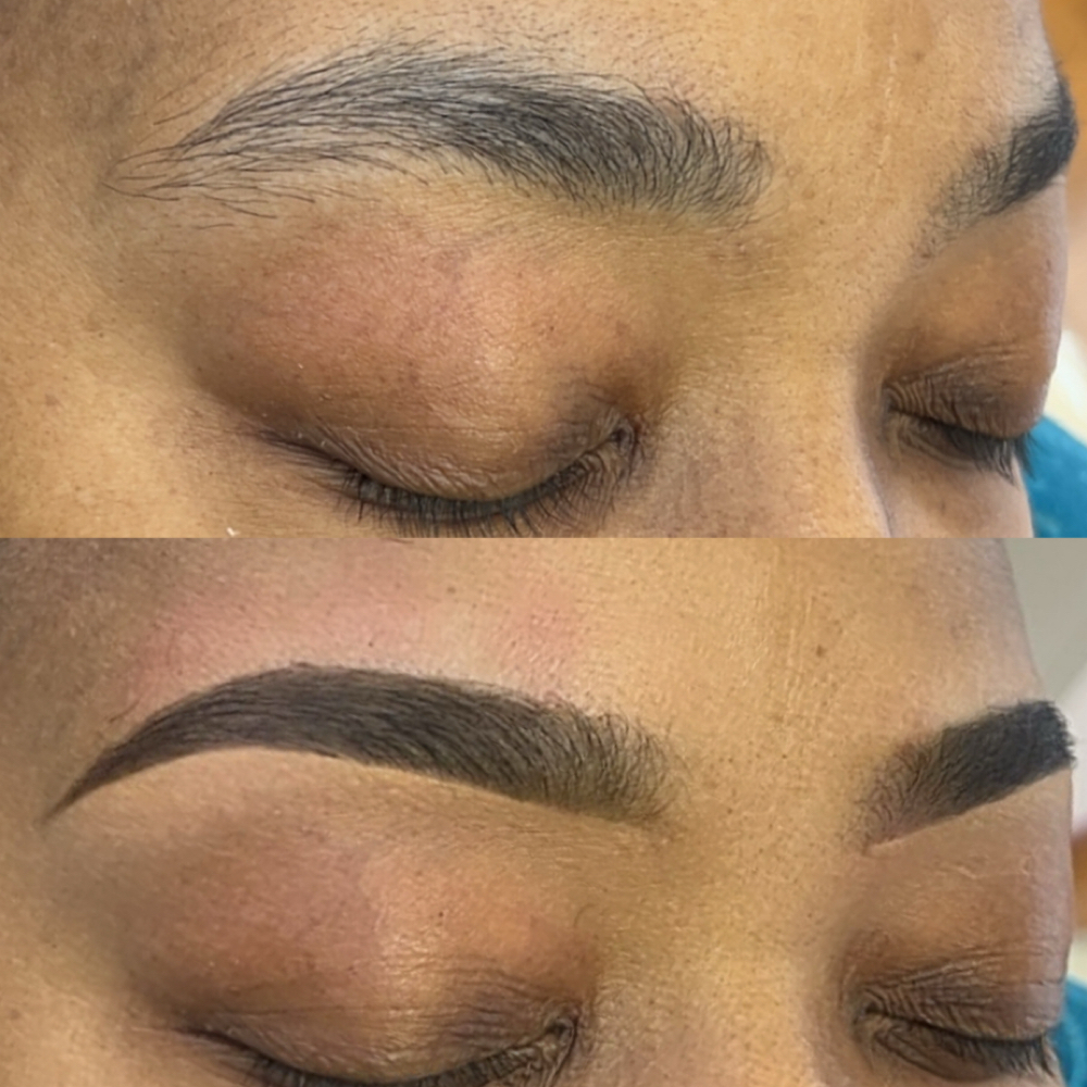 Brow Tint-stain (wax included) at Beyouteeful Obsession Makeup & Beauty Bar in Tuscaloosa, AL