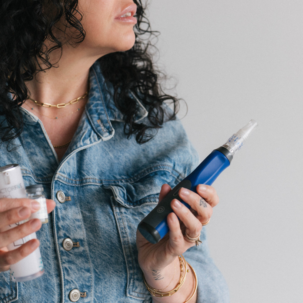 Microneedling Face, Neck Exosomes at E Aesthetics  and Acne Care in West Linn, OR