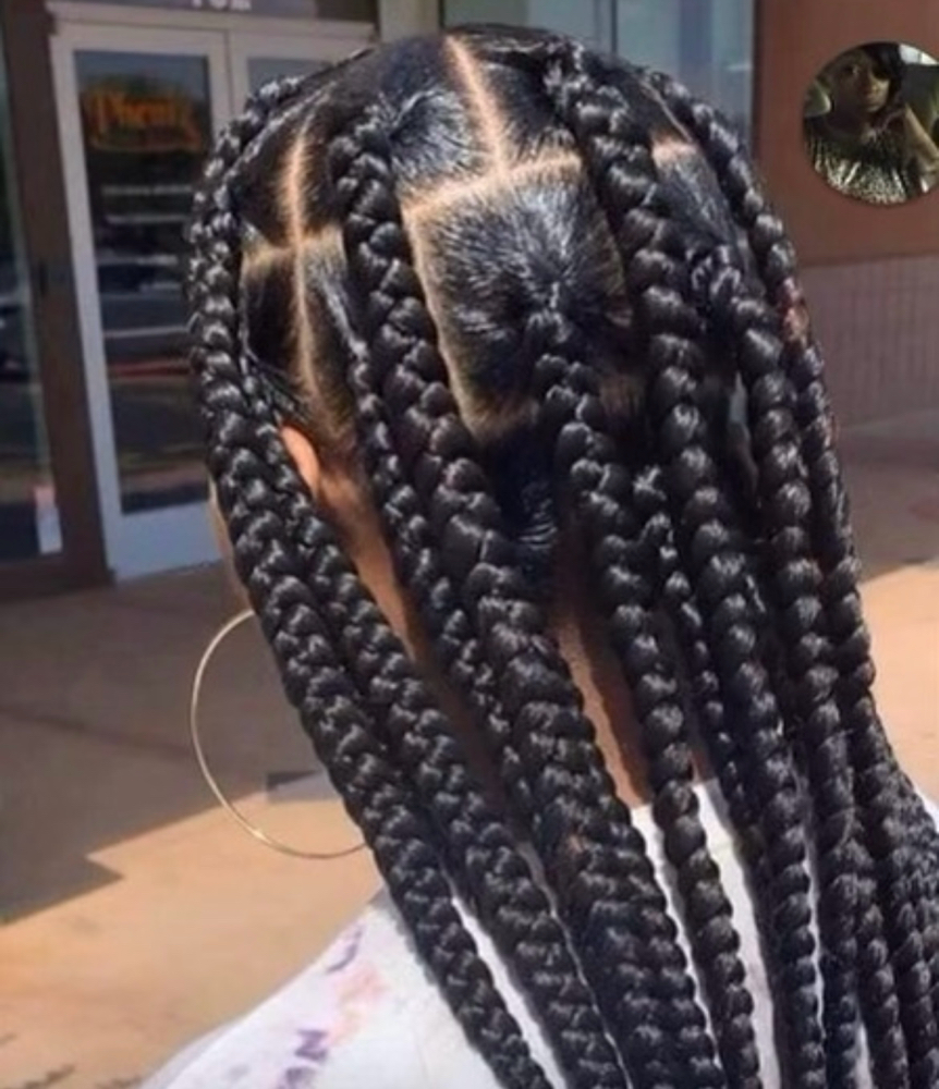 M/S Knotless Med Back Length at Queen Of The Crown in Charlotte, NC