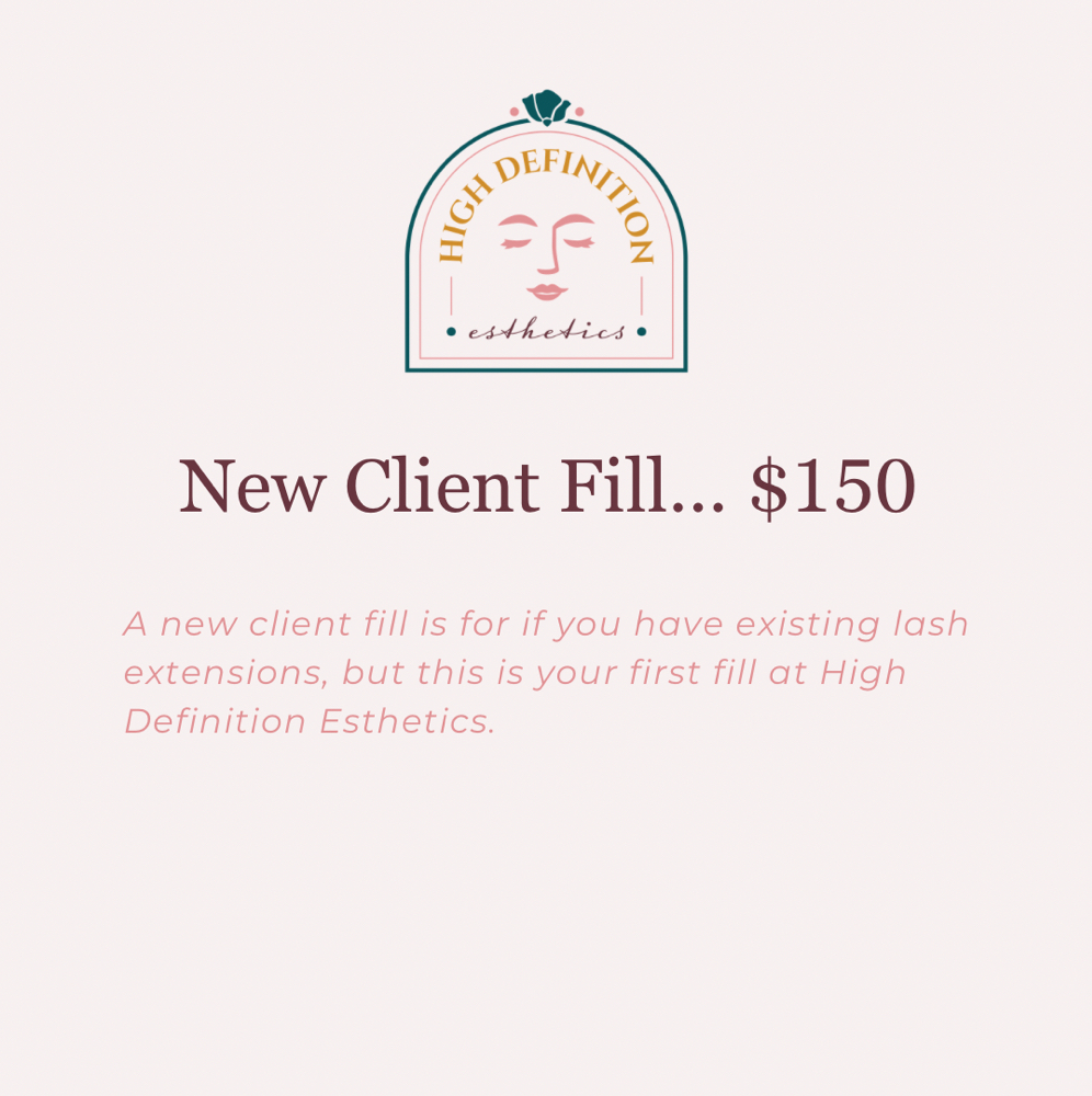New Client Fill at High Definition Esthetics in Parker, CO