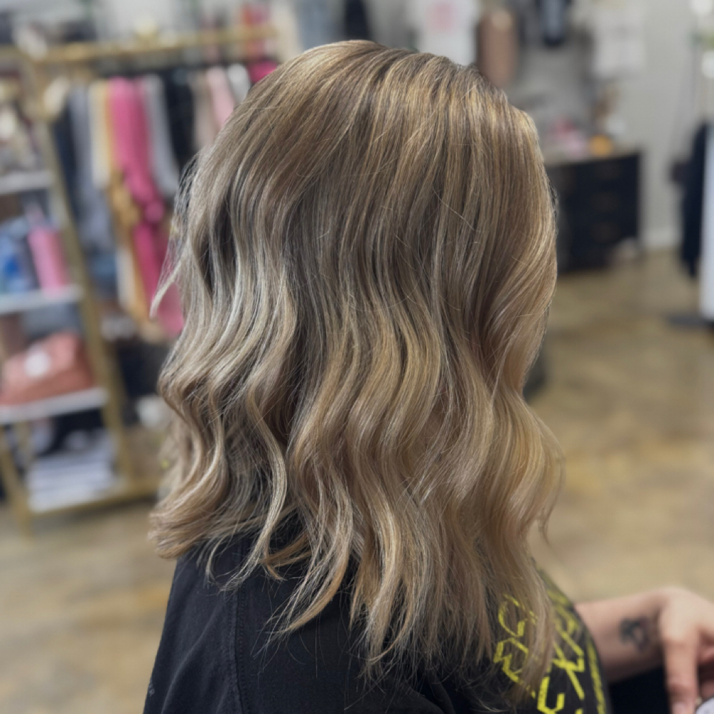 Lived-In Partial Highlight at Kaitlyn Does Hair in Van Alstyne, TX