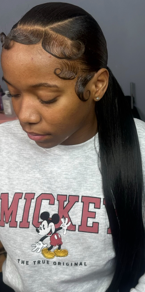 Slick Ponytail