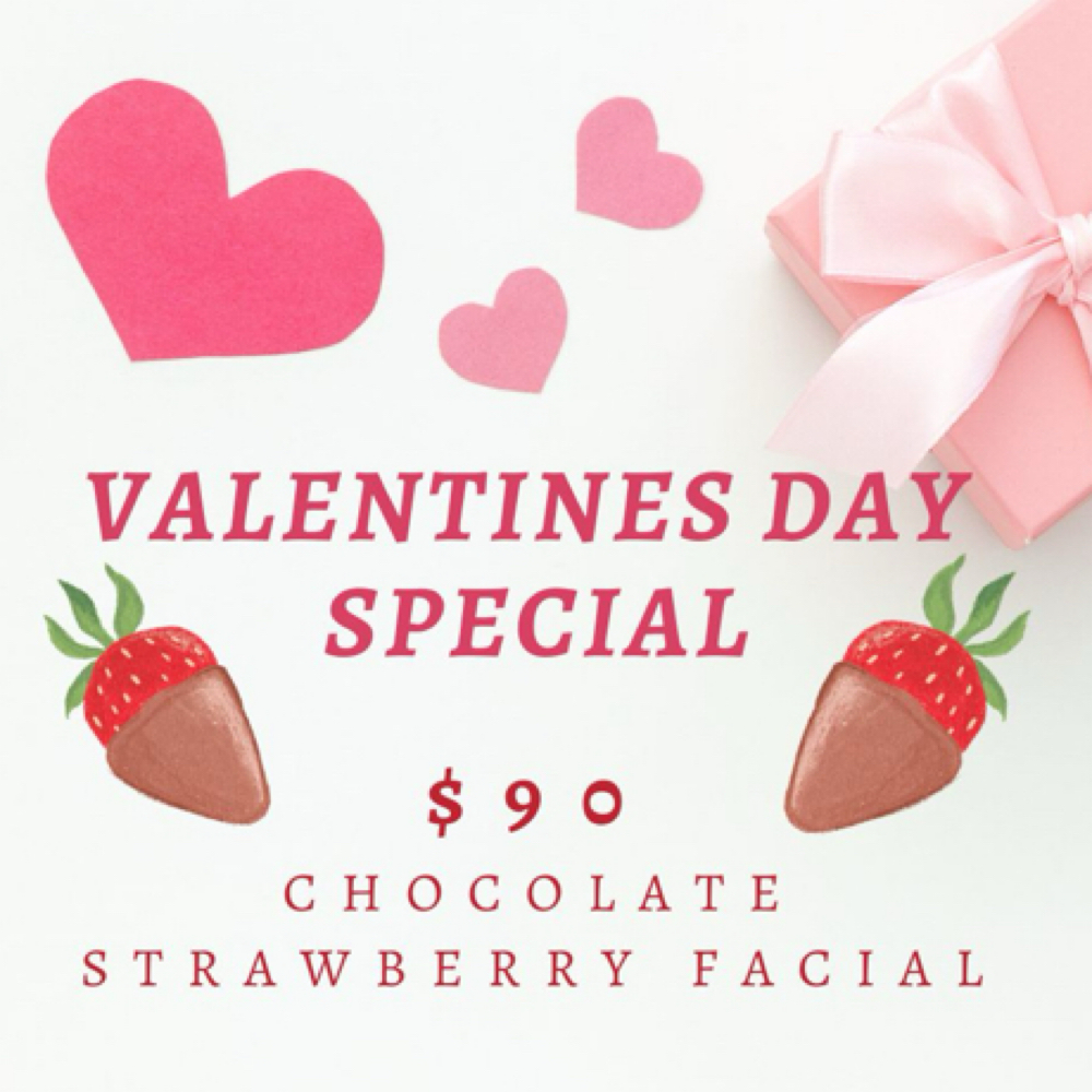 Chocolate Strawberry Facial