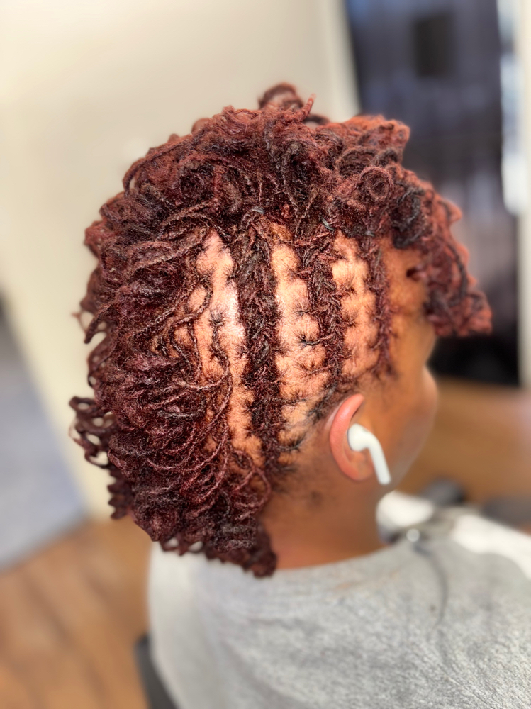 Microloc Style at CB Hair Essentials Beauty in Columbus, GA