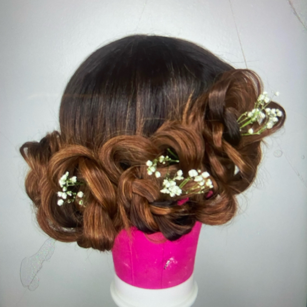 Bridal Party at LeoLove Hair in East Milton, FL
