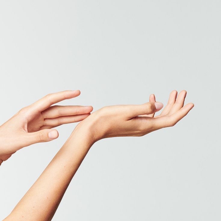 Manicure with no polish at Félix Nails Atelier in El Paso, TX