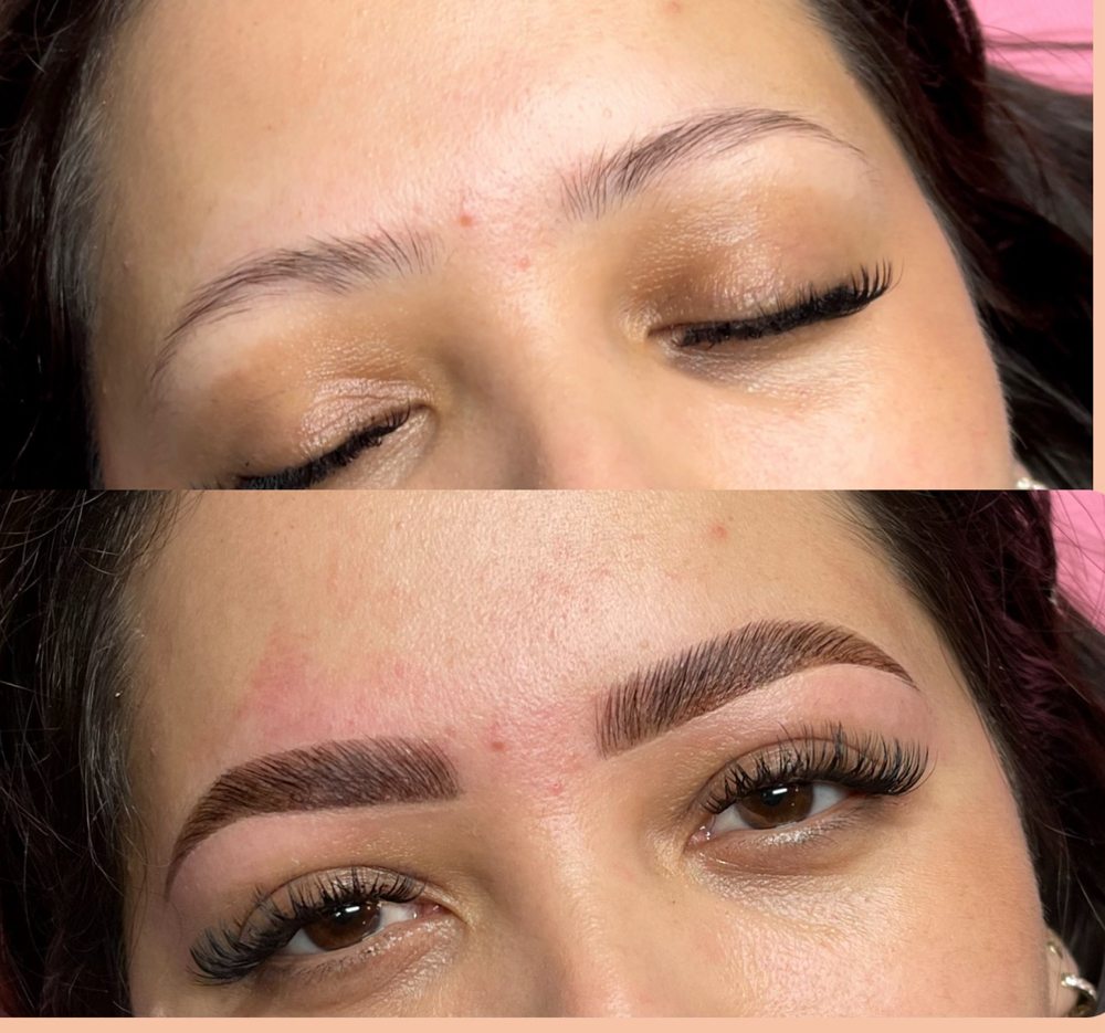 Browlamination, Hybrid Dye & Waxing
