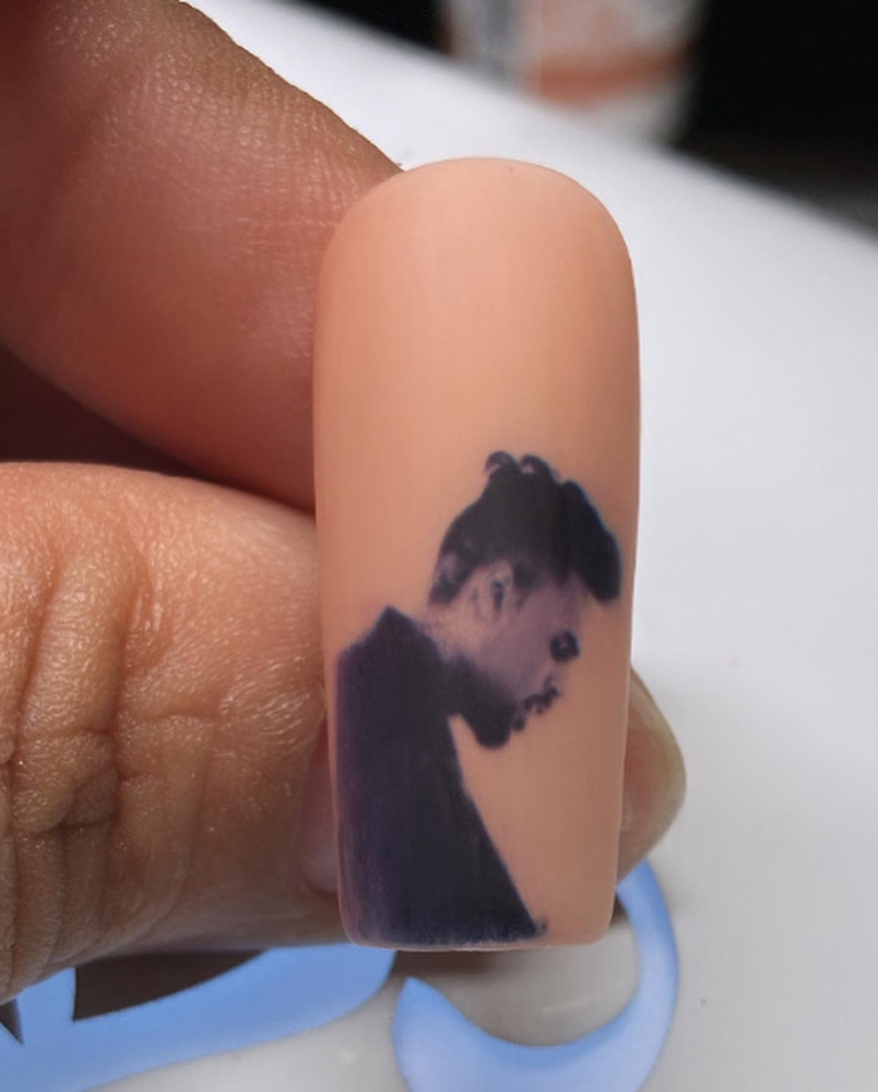 Printed Nail Design