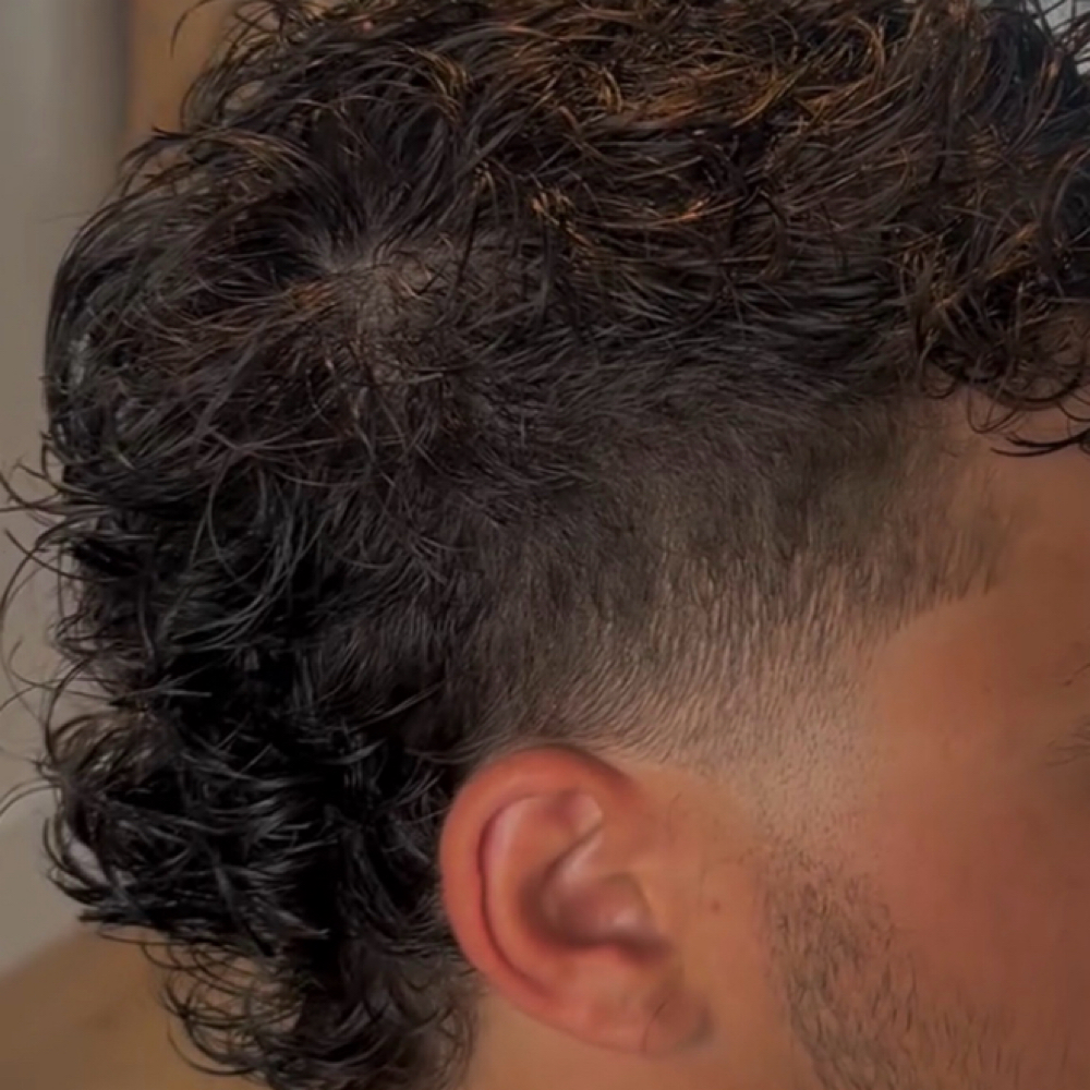 Men's Haircut at influx salon in Merrimac, MA