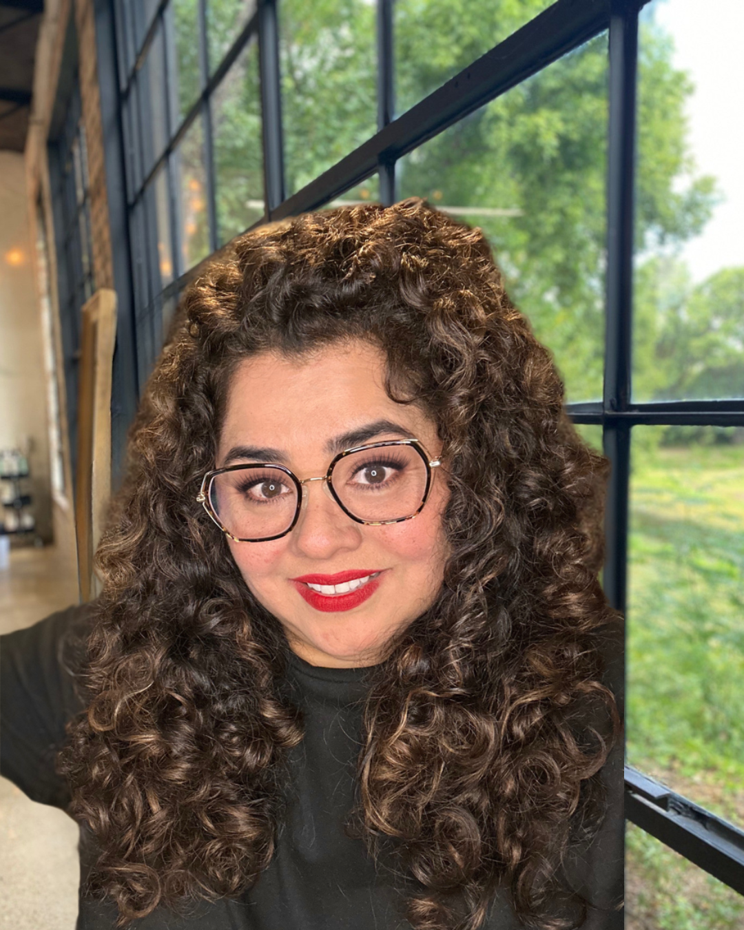Curly Styling Session