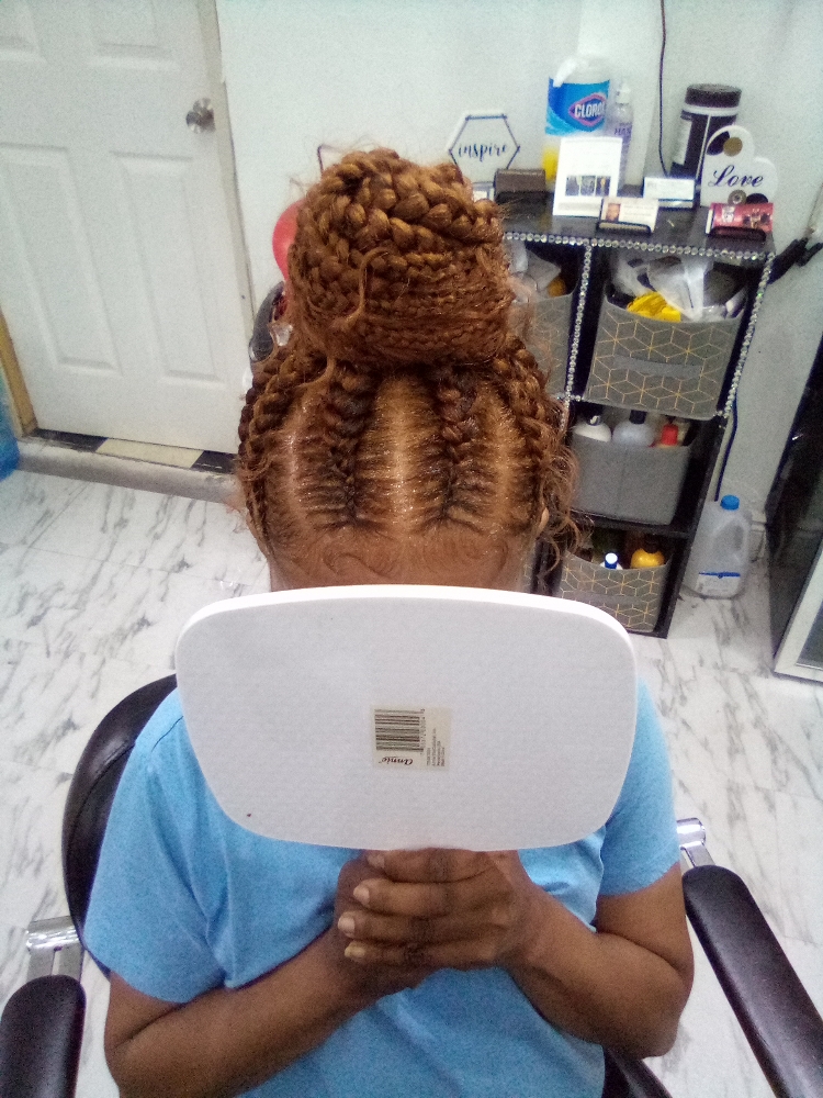 Large Braided Ponytail