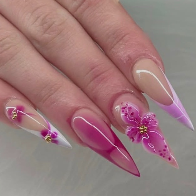 Manicure at Golden Key Beauty Lounge in Denver, CO
