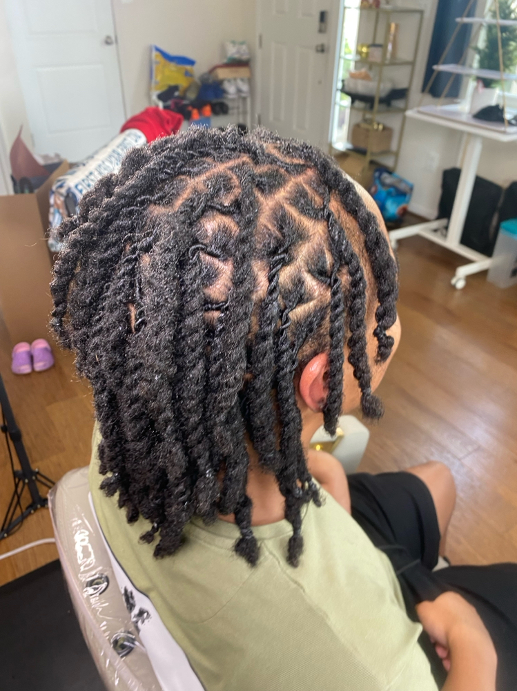 Kids Instant Locs at U’Neek HairStoree, Hair Artistry Salon in Stafford, VA