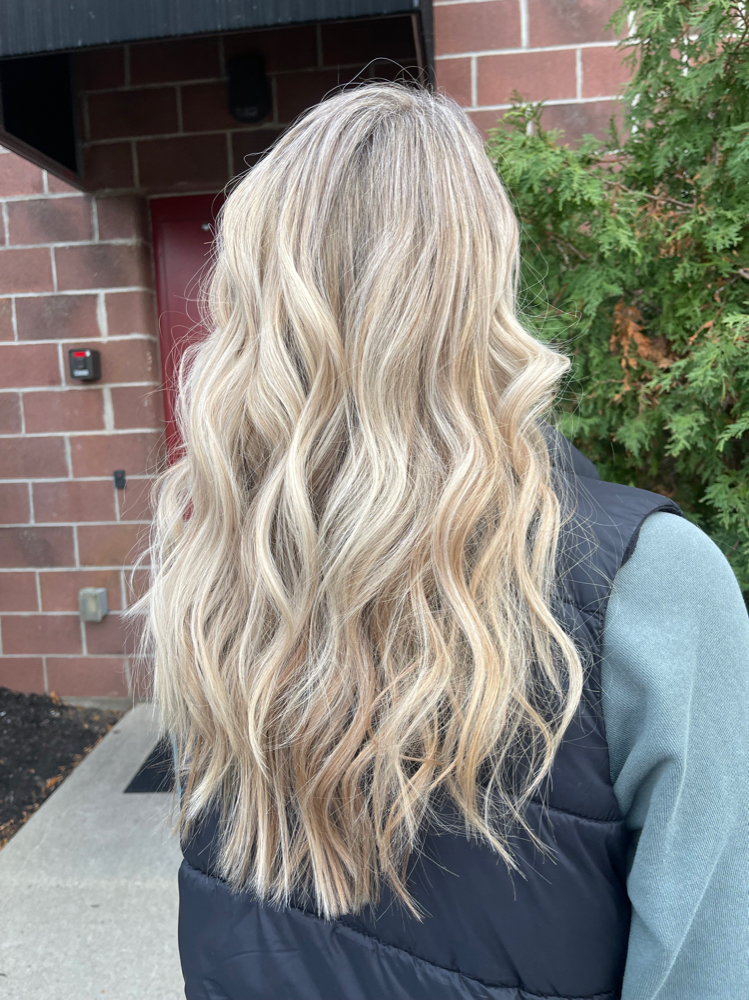 Partial Custom Color With Haircut
