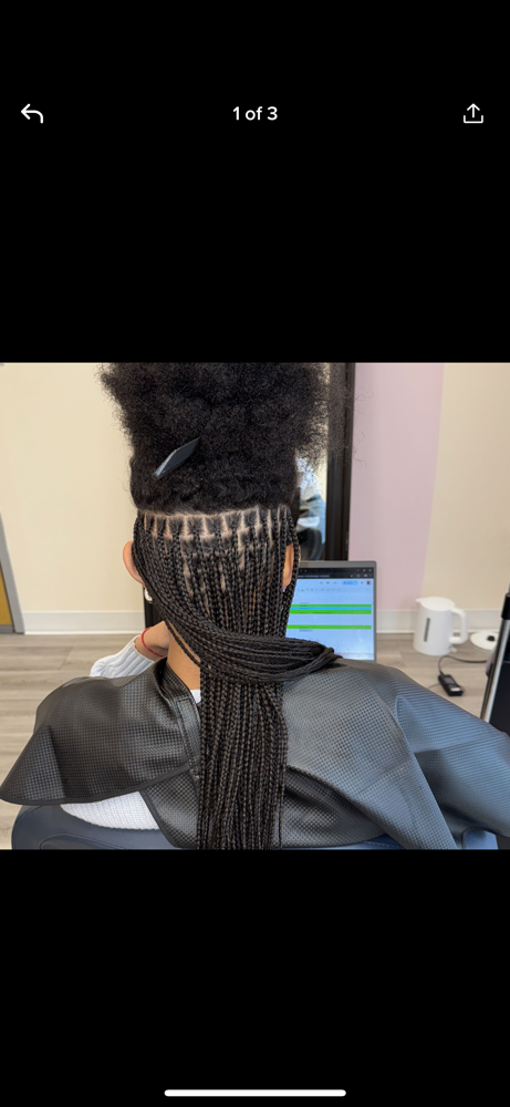 Small Knotless Waist