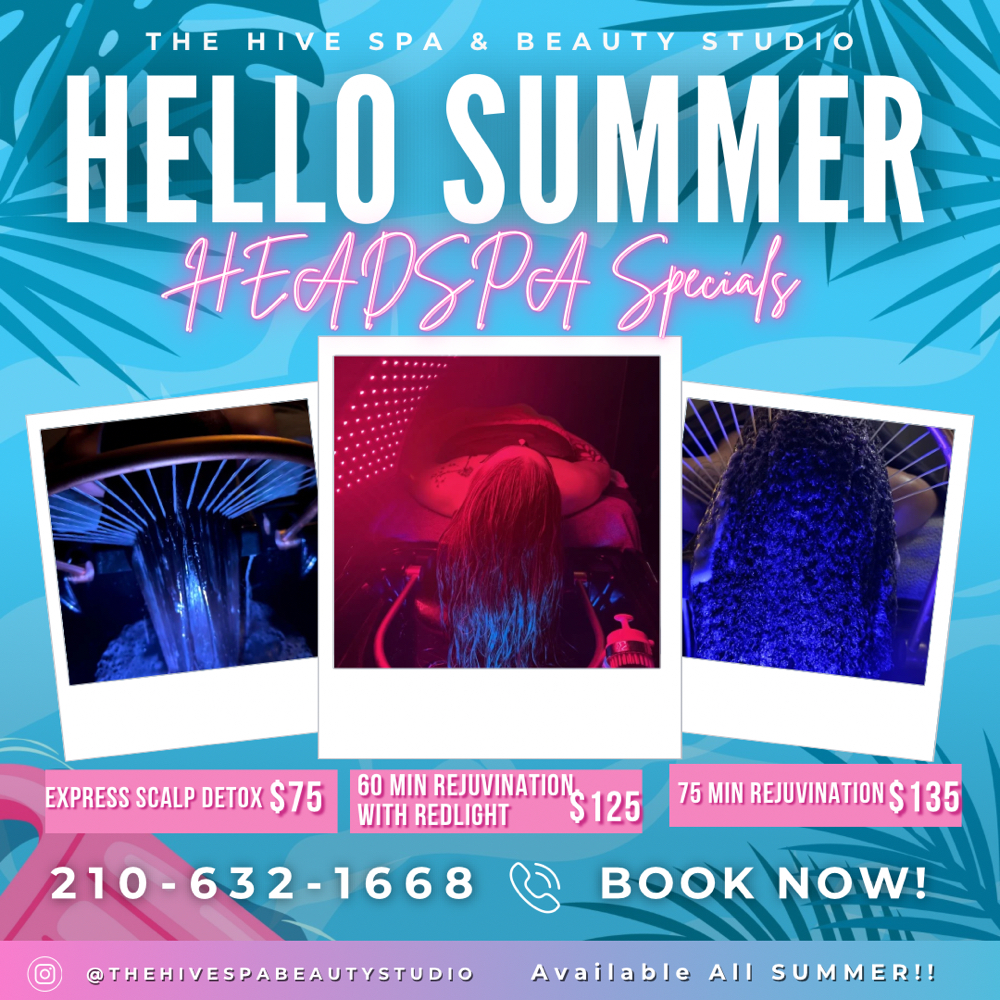 Japanese Headspa Summer Promo at The Hive Spa and Beauty Studio LLC in San Antonio, TX