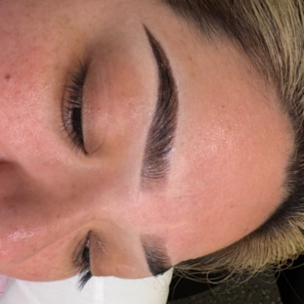 Luxe Brow Transformation at Gabriellas self care studio in Mesquite, TX