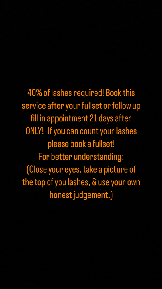 3 Week Fill In For Any Fullset