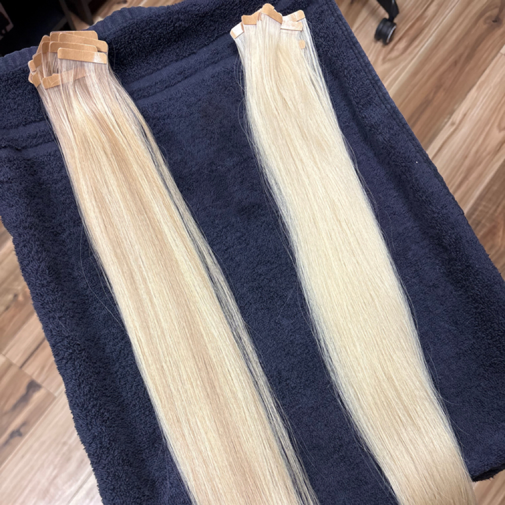 Tape-In Re-Tape Maintenace at Monica Busch Beauty in Reno, NV