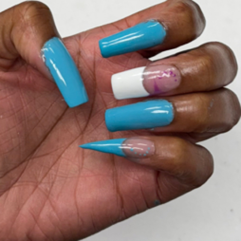 Custom Nail Extensions at Jamesa Brown in Florence, SC
