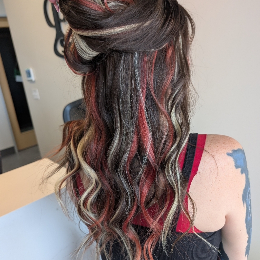 Tape In Extension Install at Hair by Ashley Reynolds in Pearland, TX