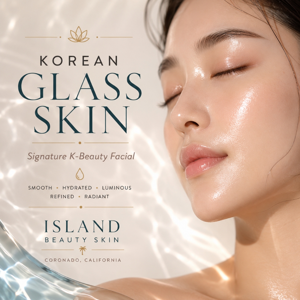 KOREAN GLASS SKIN FACIAL at Island Beauty Skin in Coronado, CA