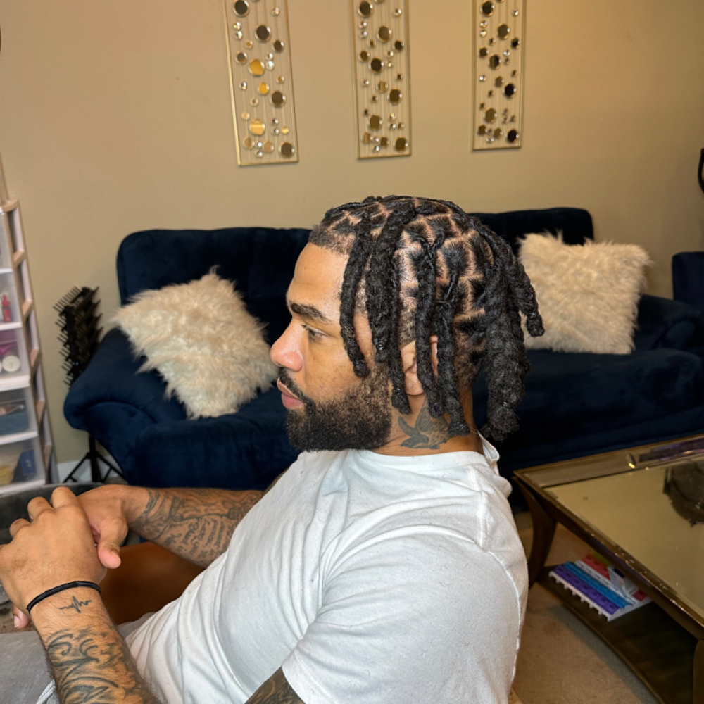 Loc Retwist With Crochet Tool