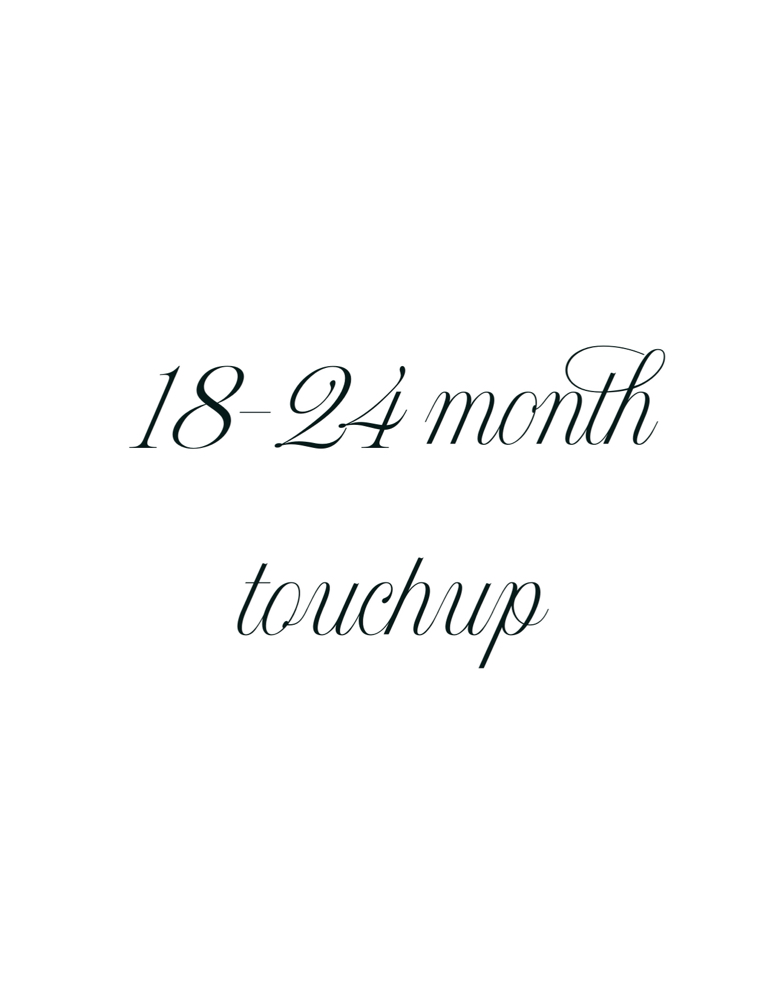 18-24 Month Brow Touchup