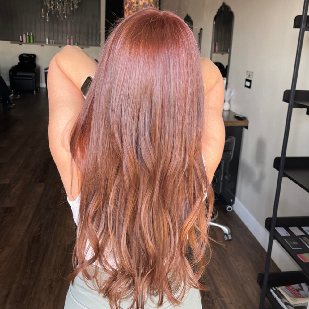 Toner/gloss at Hair By Sayra in Phoenix, AZ
