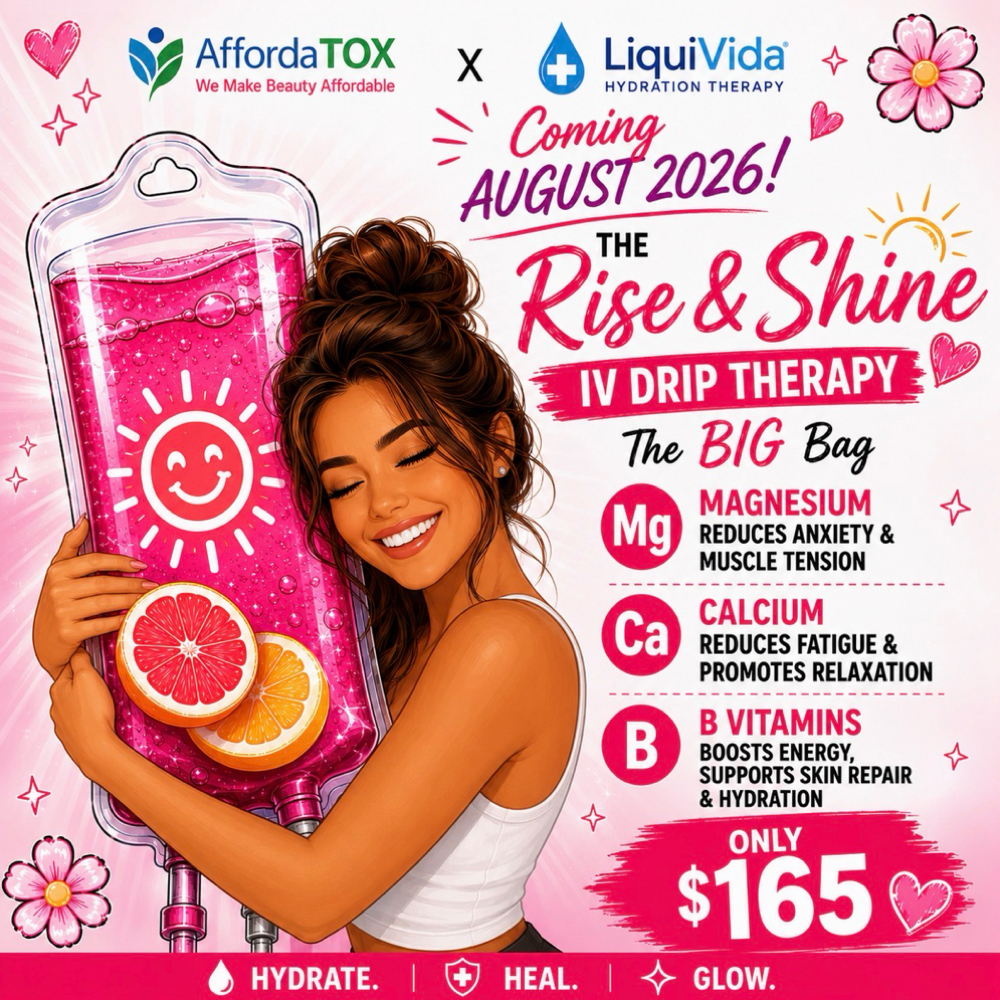 IV Therapy- Rise & Shine at Affordatox in Middlesboro, KY