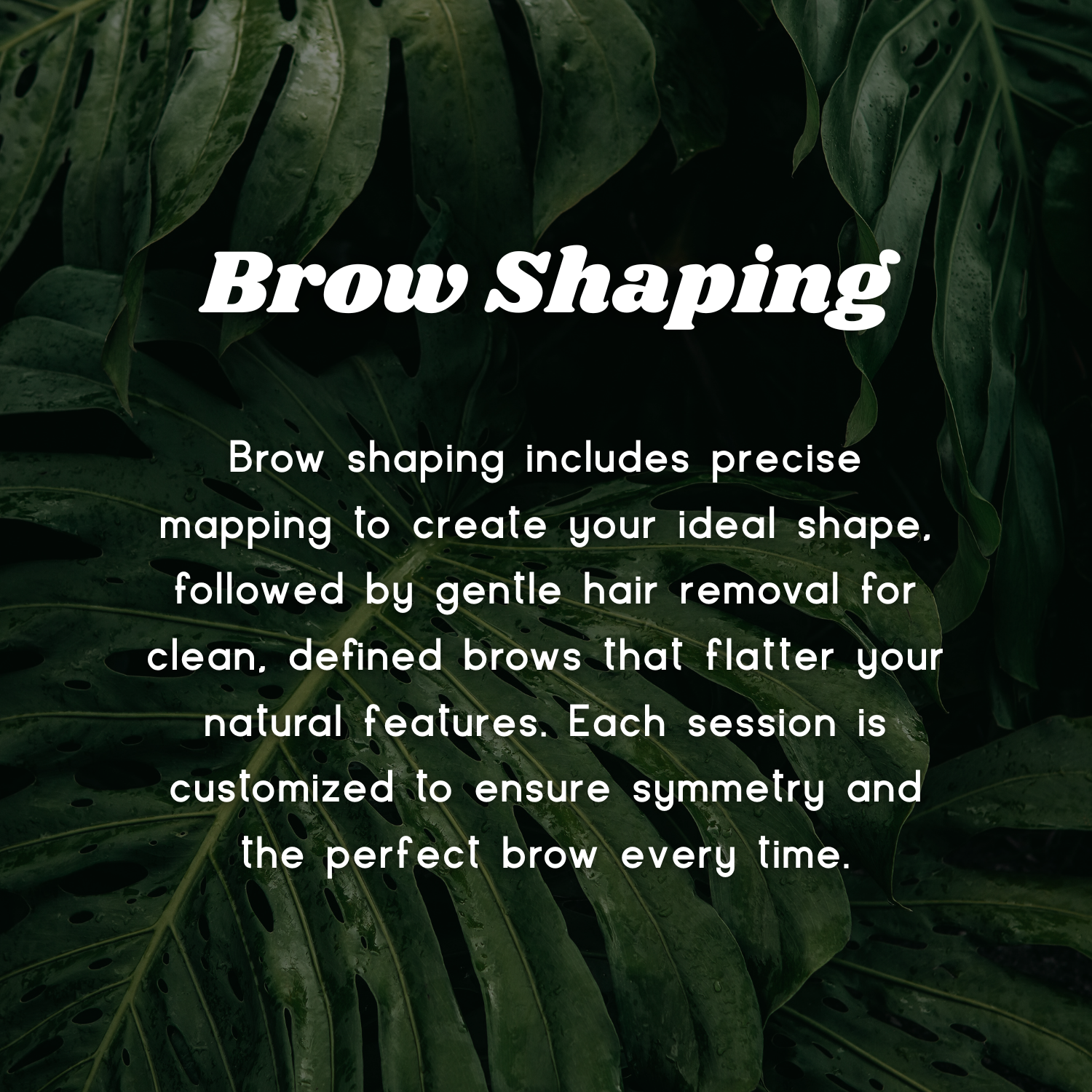 Brow Shaping