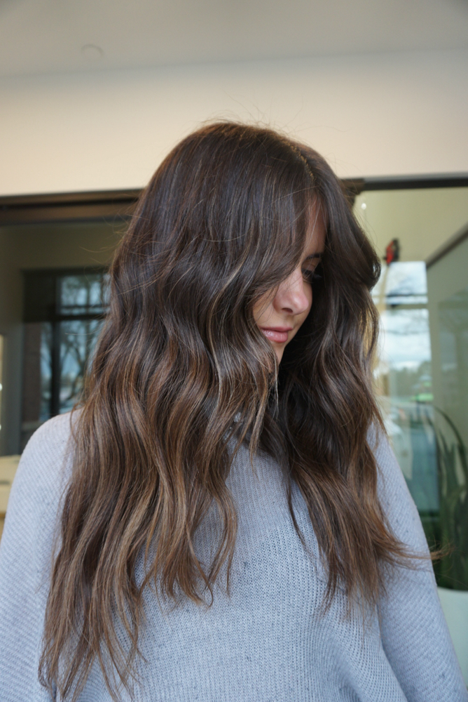 the root smudge + the gloss