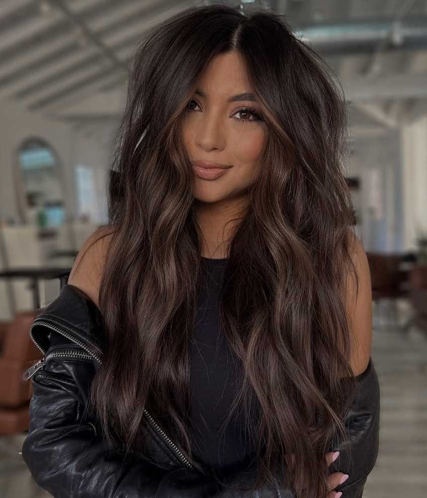 BASE COLOR(GREY COVERAGE) + BLOWOUT