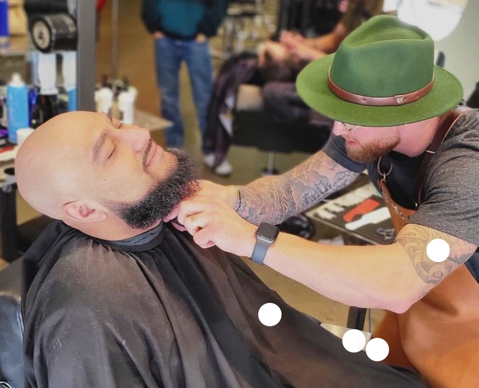 Mens Haircut With Beard Trim