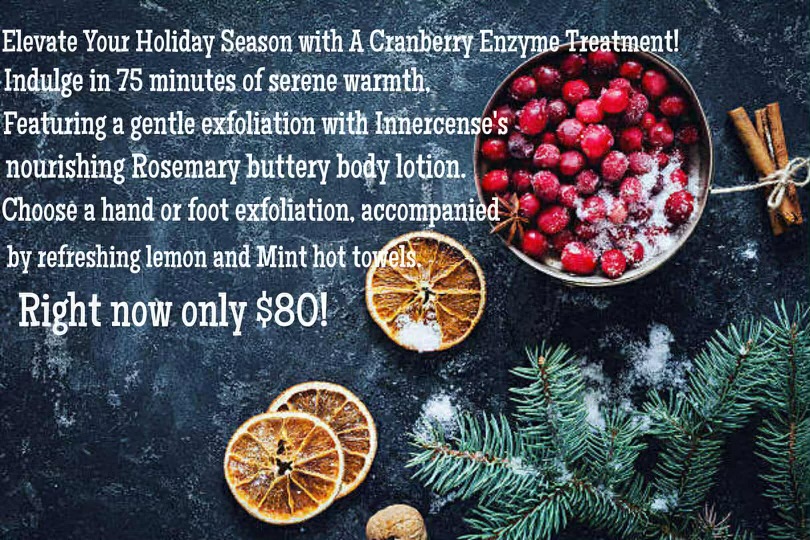 Cranberry Facial (Holidays)