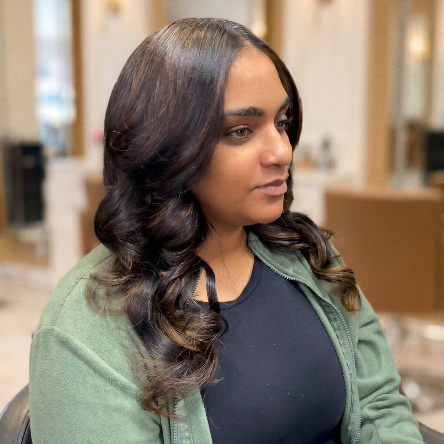 Partial Sew-In at Ambrosia Extensions in Atlanta, GA