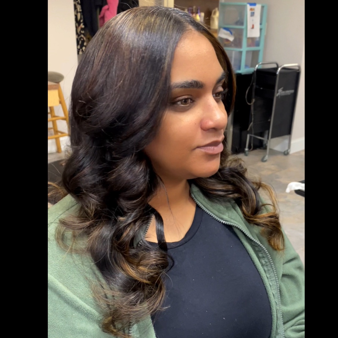 Partial Sew-In (4 Track Sew In) at Ambrosia Extensions in Mableton, GA