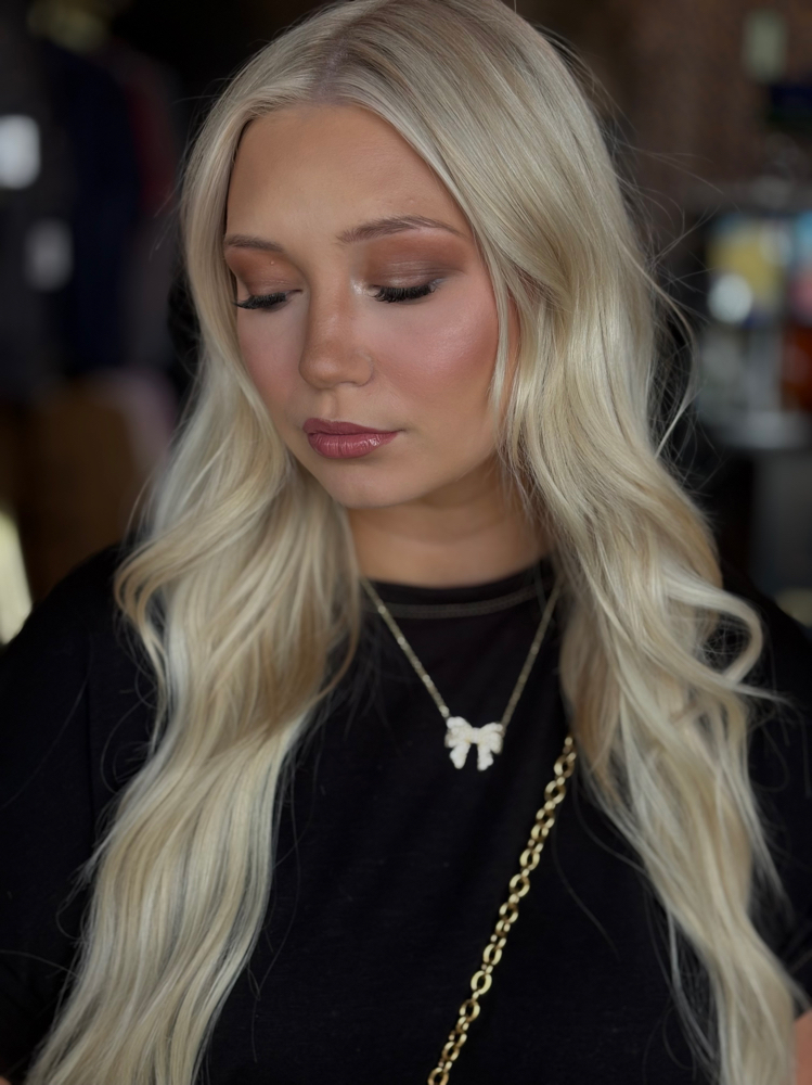 Prom full glam makeup