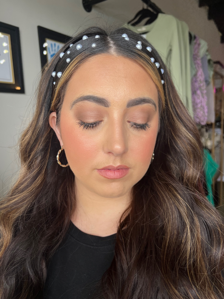 Prom full glam makeup