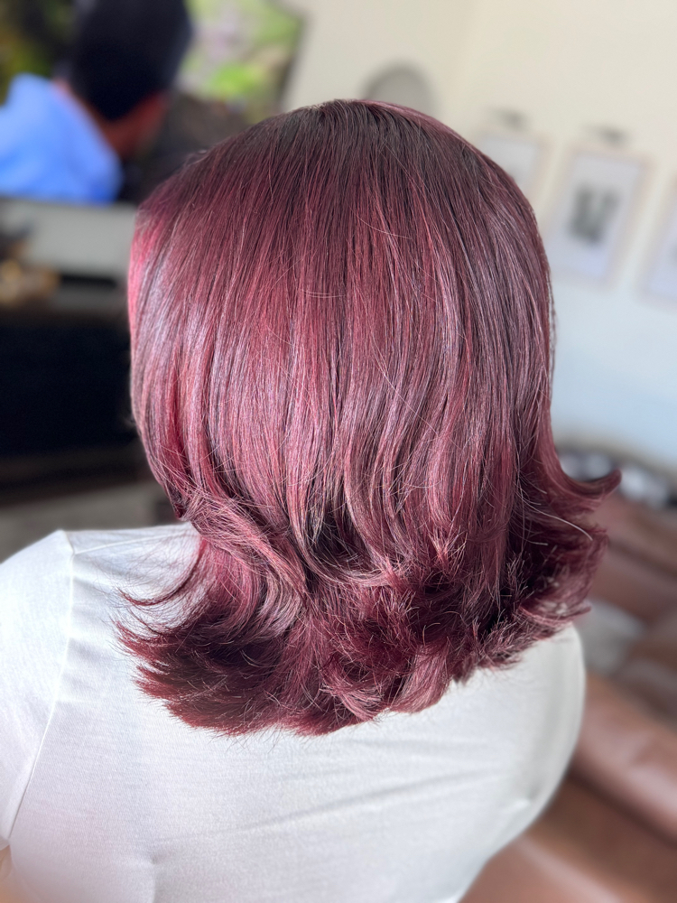 Solid Color *No Bleach Application*