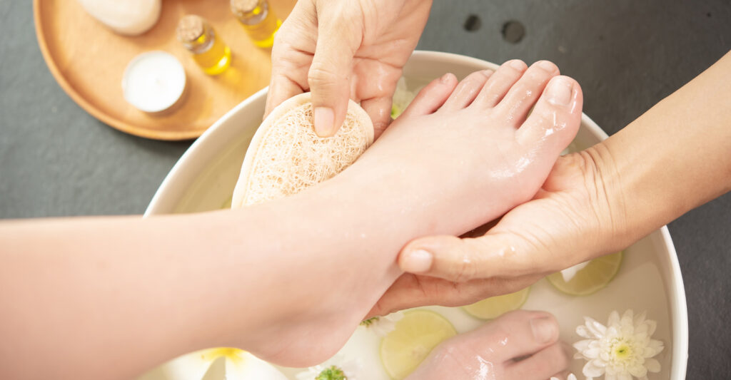 Regular Pedicure at Bella Nail Spa in Aurora, IL